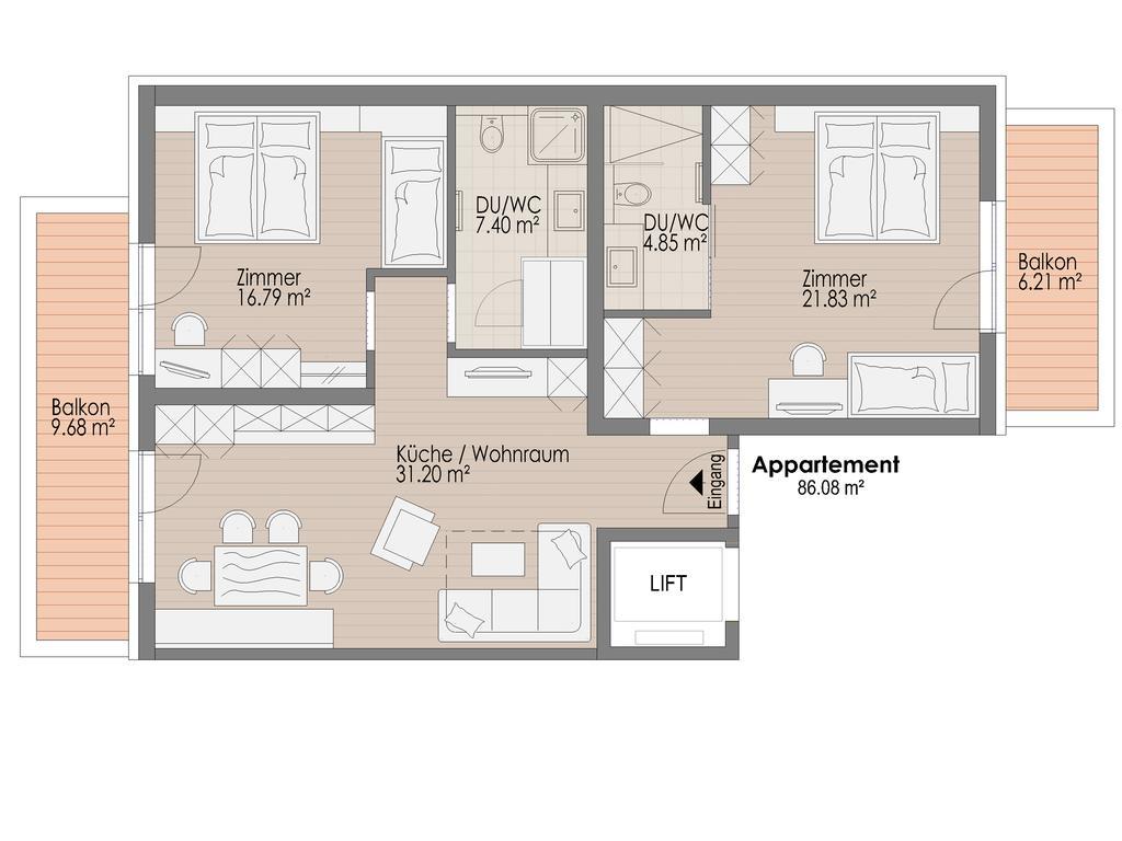 Lux Appartements Ischgl Room photo