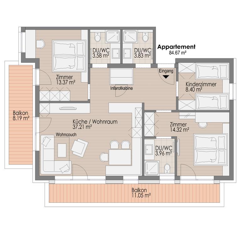 Lux Appartements Ischgl Room photo